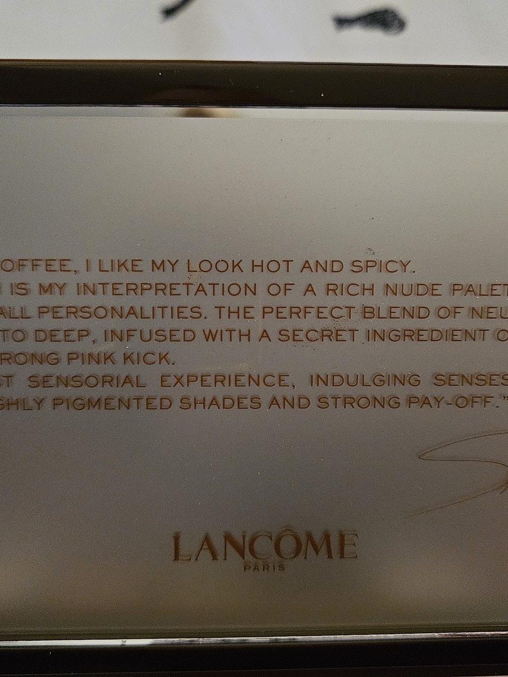Lancôme Café Crush Eyeshadow Palette - Brown, Gold & Bronze Tones - Picture 10 of 12